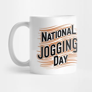 National jogging day gift Mug